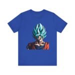 Goku Blue Jersey Short Sleeve Tee - Image 13