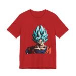 Goku Blue Jersey Short Sleeve Tee - Image 11