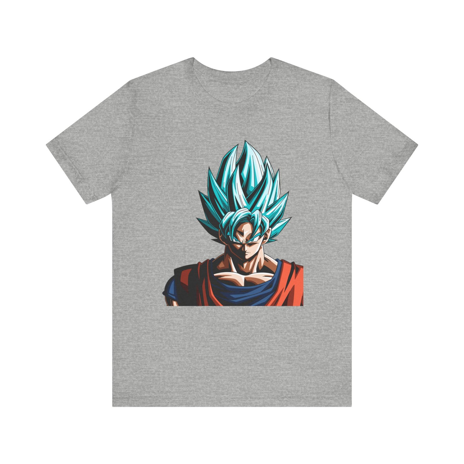 13527879988344750040_2048.jpeg Goku Blue Jersey Short Sleeve Tee - Image 1