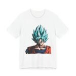 Goku Blue Jersey Short Sleeve Tee - Image 19