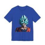 Goku Blue Jersey Short Sleeve Tee - Image 15